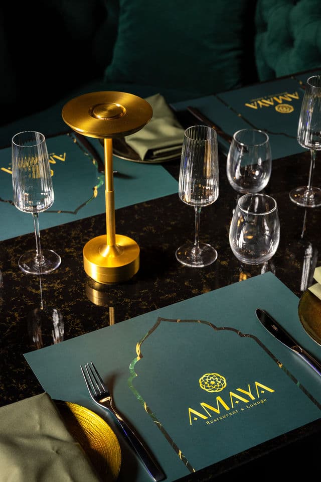 Elegant dining at Amaya Restaurant